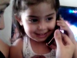 los chicos reciben llamado de papa noel los chicos reciben llamado de papa noel