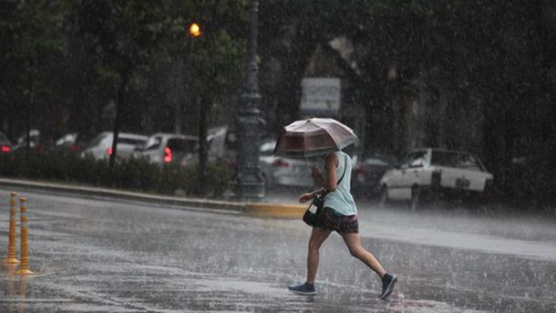 Pronóstico de chaparrones para la semana próxima.