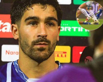 El gesto de Poggi tras lesionar sin querer a Di María: Te quiero una banda