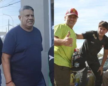 Marcos Di Palma envió donaciones a Bahía Blanca y Tapia entregó el aporte de la AFA