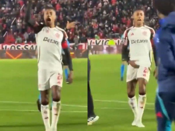 El gesto de la figura del Flamengo que lo podría dejar afuera de la semifinal de la Copa Libertadores