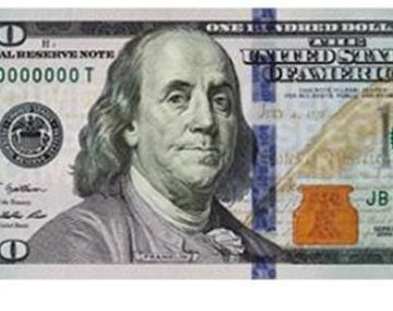 El gobierno de EE.UU. presentó el nuevo billete de 100 dólares