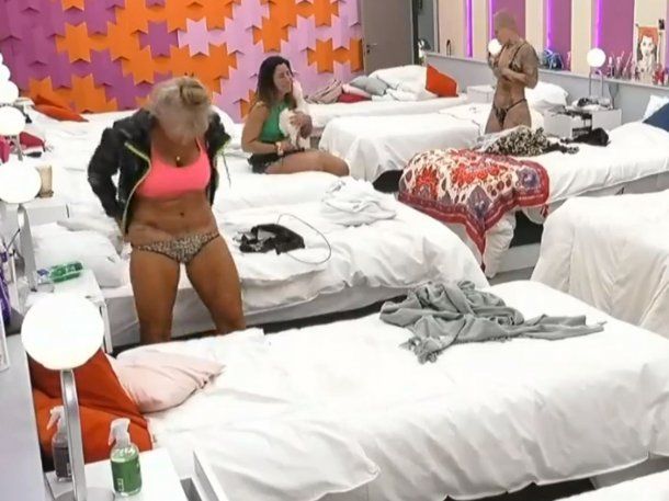 Descuido en Gran Hermano: enfocaron a Isabel sin bombacha