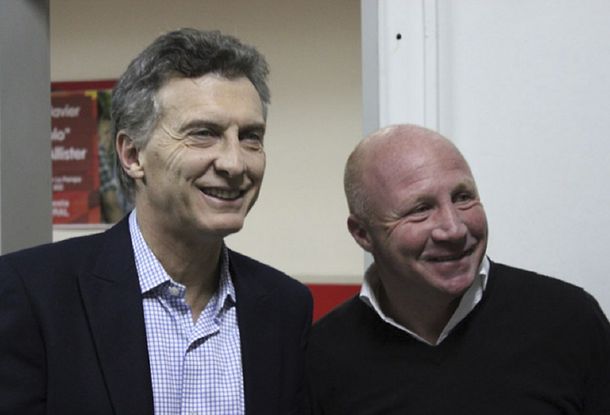Mauricio Macri y Carlos Mac Allister