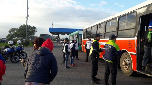 Operativos de la Policía en la Marcha Federal