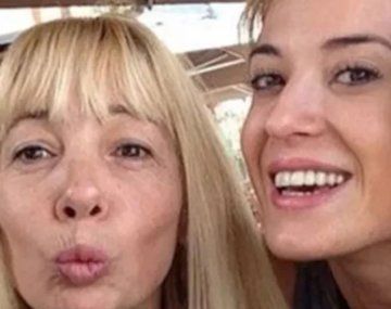 Jésica Cirio, junto a su hermana mayor Verónica Mestre.