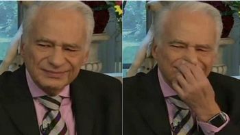 emotivo: mira el momento en que cormillot se quebro al aire emotivo: mira el momento en que cormillot se quebro al aire