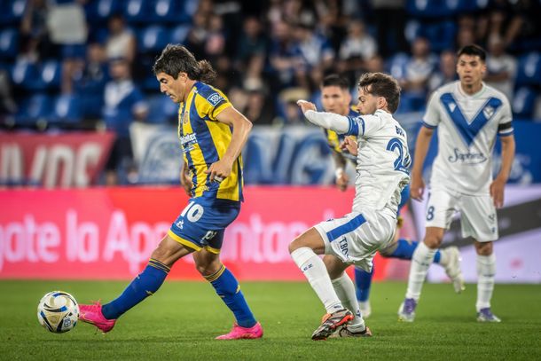 Con un penal de Malcorra, Rosario Central le ganó sobre la hora a Vélez en Liniers
