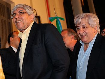 Hugo Moyano y Julio Piumato