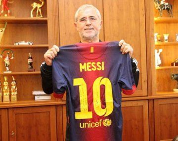 El mensaje de Messi tras la muerte de Müller: Se nos fue una leyenda