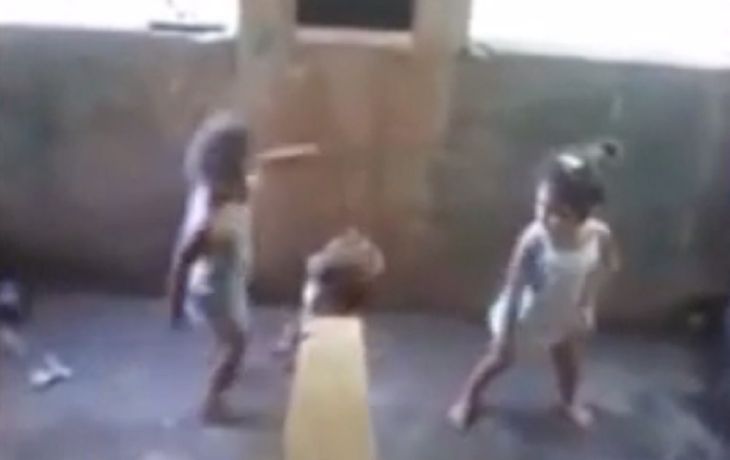 Violento tiroteo cuando filmaban a unos nenes bailando