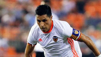 Enzo Pérez, capitán de Valencia Enzo Pérez, capitán de Valencia