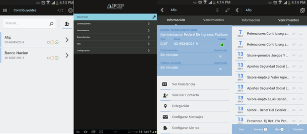 La AFIP lanza una nueva versión de su aplicación para smartphones