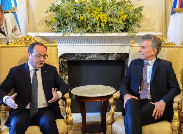 Francia pidió a la Argentina cooperación con los refugiados