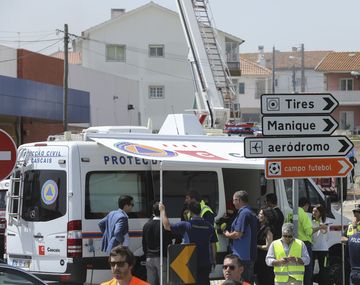 Una avioneta se estrelló en la ciudad de Tires, Portugal