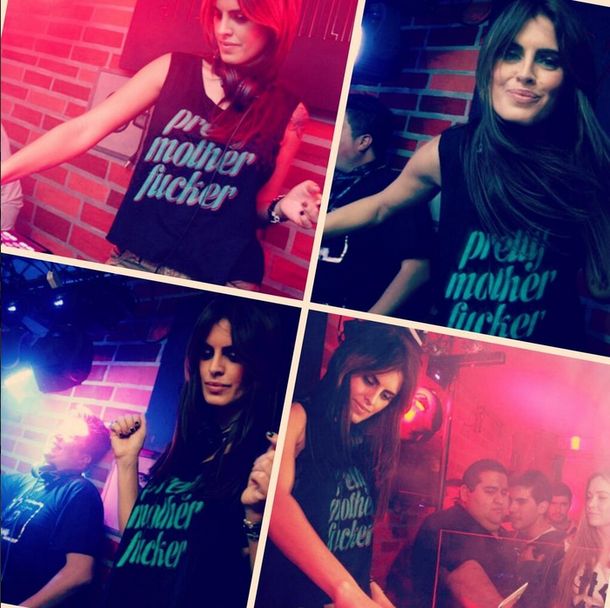 Silvina Luna sigue los pasos de su novio, el DJ Manu Desrets