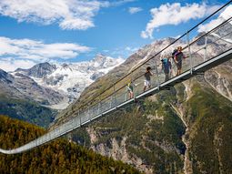 Sólo para valientes: Suiza tiene el puente colgante más largo del mundo