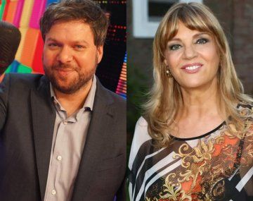 Guido Kaczka y Teté Coustarot&nbsp;