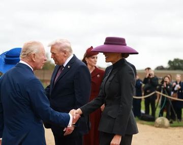 Melania Trump rompió protocolo con la realeza británica: qué fue lo que pasó