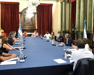 Sergio Massa se reunió con diputados por el proyecto de Ganancias