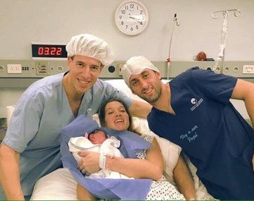 Todo en un día especial: Diego Milito fue papá horas antes de su retiro