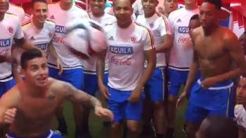 pura alegria: mira como espera la seleccion de colombia a argentina pura alegria: mira como espera la seleccion de colombia a argentina