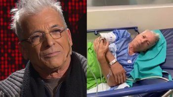 Gerardo Romano, internado. Gerardo Romano, internado.