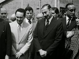 Héctor Magnetto, Jorge Rafael Videla y Ernestina Herrera de Noble