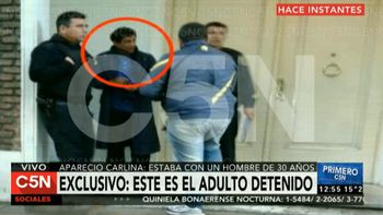 exclusivo c5n: este es el hombre que estaba con carlina en palermo
