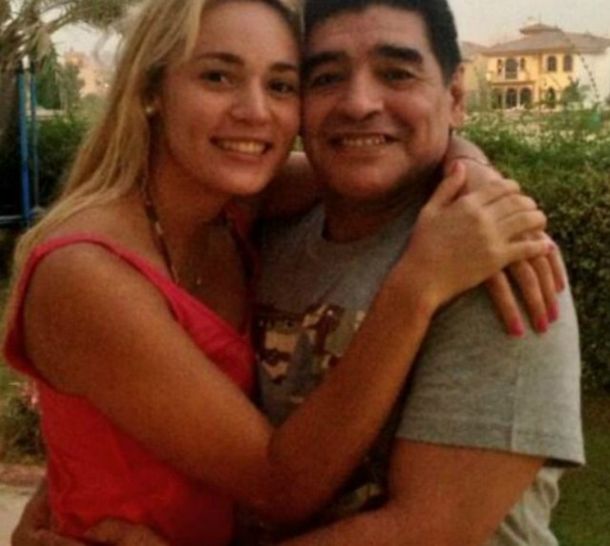Escándalo con Maradona en el festejo de cumpleaños de Rocío Oliva