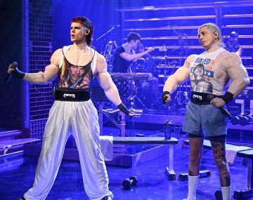 Así fue la presentación de Ca7riel y Paco Amoroso en lo de Jimmy Fallon