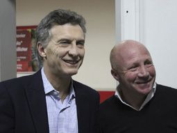 Mauricio Macri y Carlos Mac Allister Mauricio Macri y Carlos Mac Allister