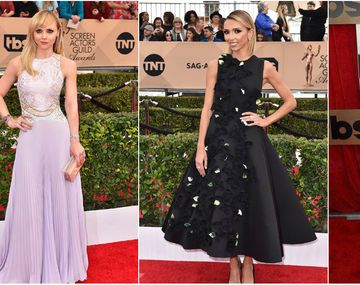 Los looks de los famosos en la alfombra de los SAG Awards