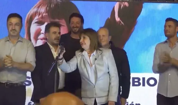 Patricia Bullrich encabezó acto de La Libertad Avanza: le cantaron la casta tiene miedo y agitó el fantasma de fraude