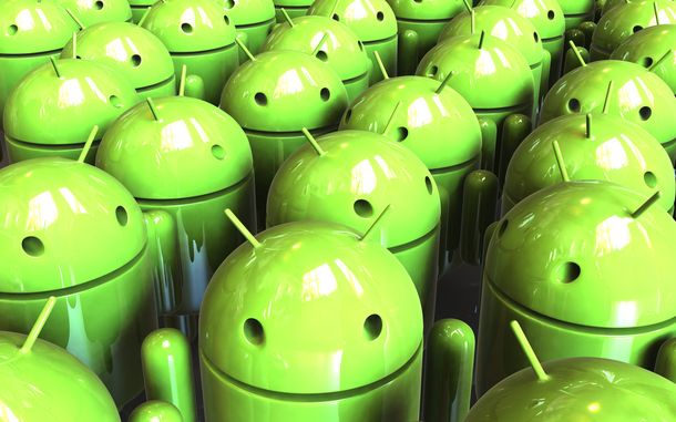 Android pasó por primera vez a Windows en puntos de acceso a la red