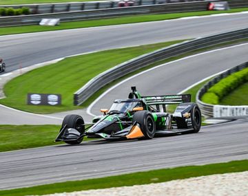 Agustín Canapino terminó 20° en el Indycar de Alabama