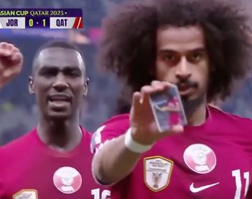 Qatar se quedó con la Copa de Asia: su goleador marcó y lo festejó con un truco de magia