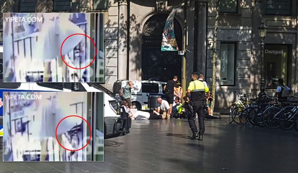 VIDEO: Graban el momento del ataque de la camioneta en Barcelona