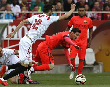 El Barça se durmió y Sevilla le empató sobre el final