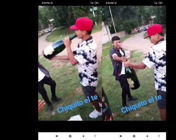 Le robaron dos veces en quince días y lo celebraron tomando un champán gigante