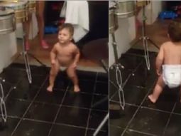 viral del dia: un bebe sorprende a todos con su tremenda destreza para el baile viral del dia: un bebe sorprende a todos con su tremenda destreza para el baile