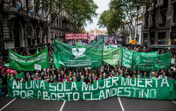 Campa&ntilde;a nacional por el Derecho al Aborto Legal, Seguro y Gratuito.