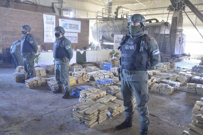 Sabrina Frederic participó virtualmente de la quema de droga en Corrientes y Misiones.