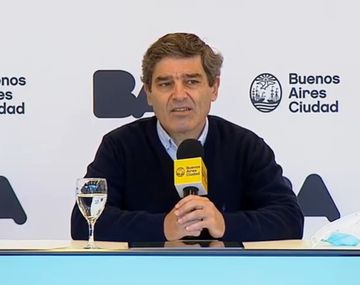 El ministro de Salud de la ciudad de Buenos Aires, Fern&aacute;n Quir&oacute;s