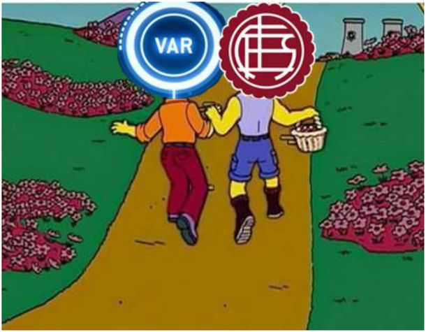 El VAR y Lanús enamorados