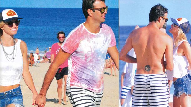 Sofía Zámolo, feliz con su nuevo novio en Punta del Este