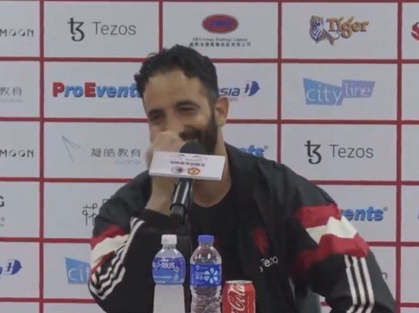 Ruben Amorim y un gesto que lo dice todo: se rió al ser consultado por Alejandro Garnacho