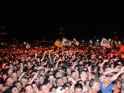 Una víctima del recital del Indio murió por la avalancha