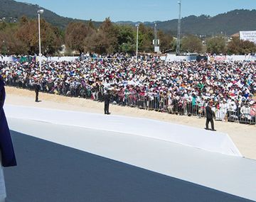 El Papa ofreció una misa en Michoacán