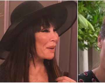 Moria Casán habló de la imagen de Juliana Awada